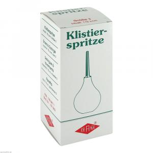 KLISTIERSPRITZE Gr.3 birnf.m.Kan.115 g