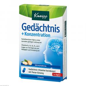 KNEIPP Gedächtnis+Konzentration Kapseln