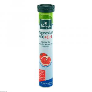 KNEIPP Magnesium 400+C+E Brausetabletten