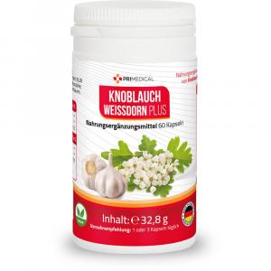 KNOBLAUCH WEISSDORN Plus Primedical Kapseln