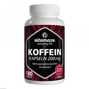 KOFFEIN 200 mg hochdosiert Kapseln