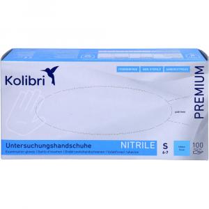 KOLIBRI Premium U.Hands.Nitril unst.pf S blau