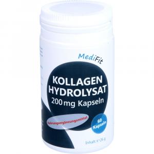 KOLLAGEN HYDROLYSAT 200 mg Kapseln MediFit