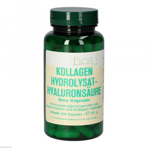 KOLLAGEN HYDROLYSAT Hyaluronsäure Bios Kapseln