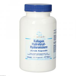 KOLLAGEN HYDROLYSAT Hyaluronsäure Junek Kapseln