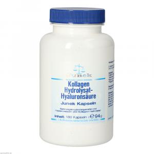 KOLLAGEN HYDROLYSAT Hyaluronsäure Junek Kapseln