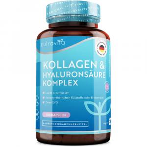 KOLLAGEN&HYALURONSÄURE Kompl.Biotin+VitC+Selen Kps