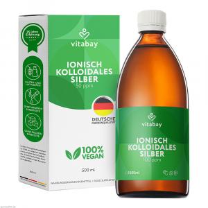 KOLLOIDALES SILBER 100 ppm Reinheitsstufe 99,99%