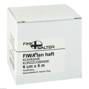 KOMPRESSIONSBINDE 6cmx5m kohäsiv m.kurzem Zug