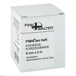 KOMPRESSIONSBINDE 8cmx5m kohäsiv m.kurzem Zug