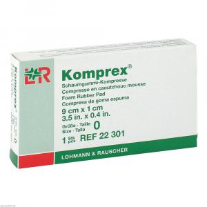 KOMPREX Schaumgummi Kompr.Gr.0 nierenf.