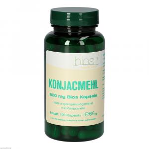 KONJACMEHL 600 mg Bios Kapseln