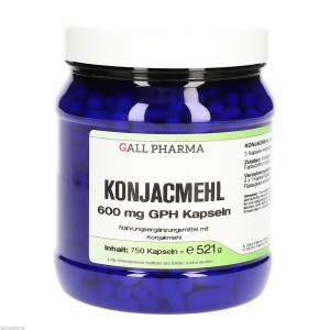 KONJACMEHL 600 mg GPH Kapseln