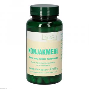 KONJAKMEHL 600 mg Bios Kapseln