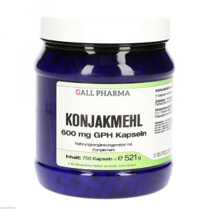 KONJAKMEHL 600 mg GPH Kapseln
