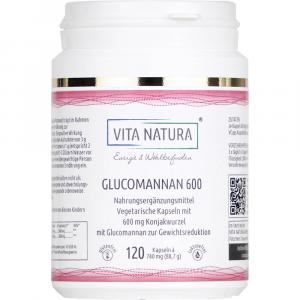 KONJAKWURZEL Glucomannan 600 mg Vegi-Kapseln