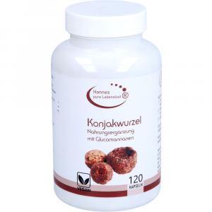 KONJAKWURZELEXTRAKT Glucomannan Kapseln