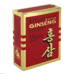 KOREANISCHER Reiner Roter Ginseng Pulverextr.Kaps.