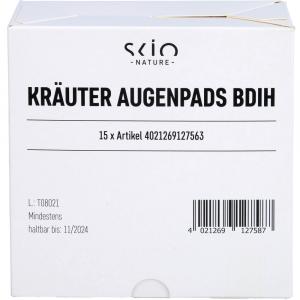 KRÄUTER AUGENPADS BDIH