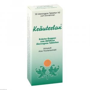 KRÄUTERLAX Dr.Henk 15 mg Kräuterdrag.z.Abführen