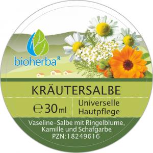 KRÄUTERSALBE Kräuterpflege für die Haut