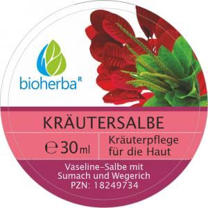 KRÄUTERSALBE mit Sumach und Wegerich