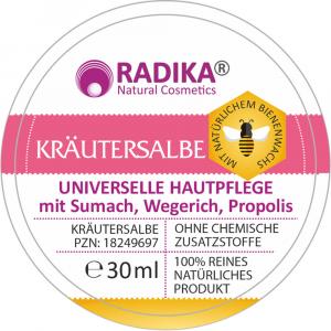 KRÄUTERSALBE mit Sumach Wegerich Propolis