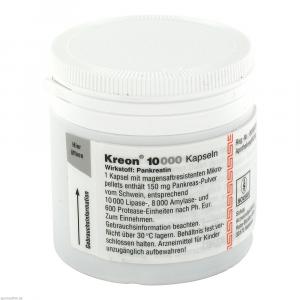 KREON 10.000 Hartkps.m.magensaftr.überz.Pellets