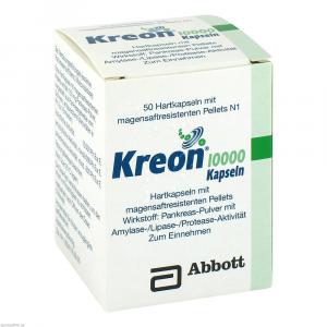 KREON 10.000 Hartkps.m.magensaftr.überz.Pellets