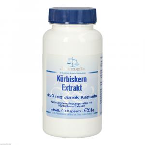 KÜRBISKERN EXTRAKT 450 mg Junek Kapseln