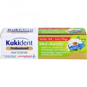 KUKIDENT Haftcreme Med+Kamille