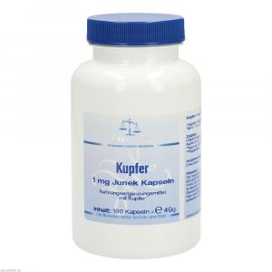 KUPFER 1 mg Junek Kapseln