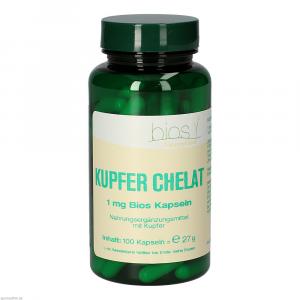 KUPFER CHELAT 1 mg Bios Kapseln