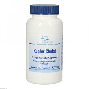 KUPFER CHELAT 1 mg Junek Kapseln