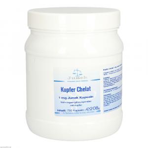 KUPFER CHELAT 1 mg Junek Kapseln
