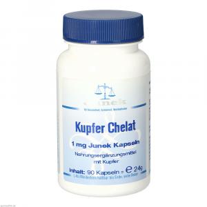 KUPFER CHELAT 1 mg Junek Kapseln