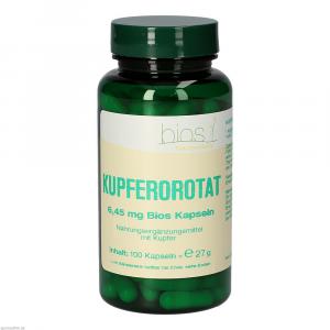 KUPFEROROTAT 6,45 mg Bios Kapseln