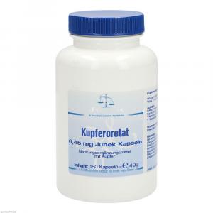 KUPFEROROTAT 6,45 mg Junek Kapseln