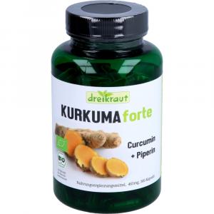 KURKUMA FORTE Curcumin+Piperin Kapseln