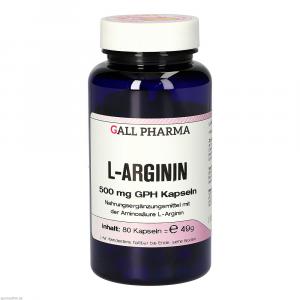 L-ARGININ 500 mg GPH Kapseln