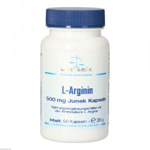 L-ARGININ 500 mg Junek Kapseln