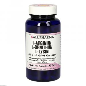 L-ARGININ/L-ORNITHIN/L-Lysin 4:3:4 GPH Kapseln