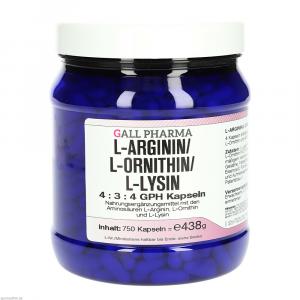 L-ARGININ/L-ORNITHIN/L-Lysin 4:3:4 GPH Kapseln