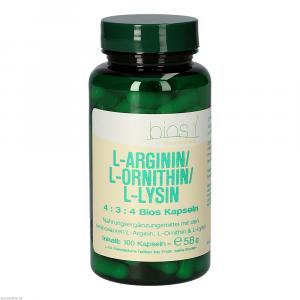 L-ARGININ/L-ORNITHIN/L-Lysin Bios Kapseln