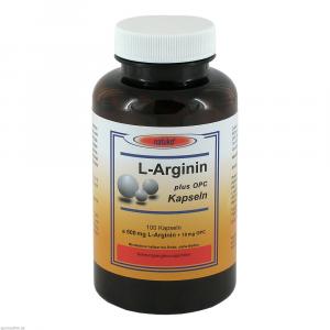 L-ARGININ+OPC 600 mg Kapseln