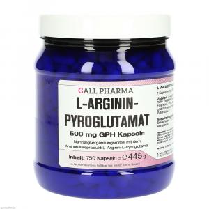 L-ARGININPYROGLUTAMAT 500 mg GPH Kapseln