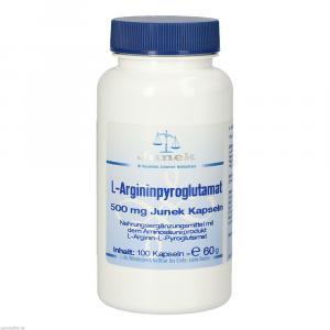 L-ARGININPYROGLUTAMAT 500 mg Junek Kapseln
