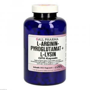 L-ARGININPYROGLUTAMAT+L-Lysin GPH Kapseln