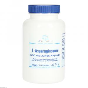 L-ASPARAGINSÄURE 500 mg Junek Kapseln