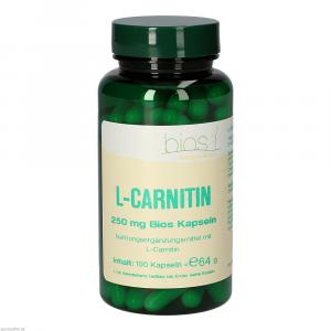 L-CARNITIN 250 mg Bios Kapseln